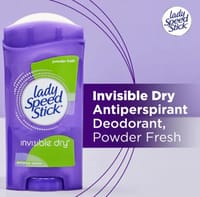 Lady Speed Stick Invisible Dry Deodorant Powder Fresh 39g_img_3