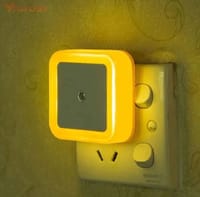 Night Light Auto On/Off Mini Wall LED Night Light Bedroom Nightlight_img_1