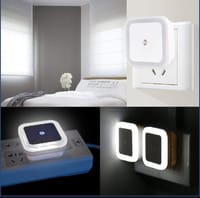 Night Light Auto On/Off Mini Wall LED Night Light Bedroom Nightlight_img_3