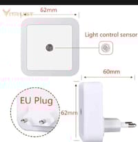 Night Light Auto On/Off Mini Wall LED Night Light Bedroom Nightlight_img_4