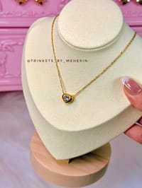 Mini heart with stone neckpiece_img_1