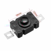 01-PCS 18*12mm KAN-28 Flashlight Switches SMD Type Small Self Locking Patch Type Push Button Switch 1.5A 250VAC_img_2