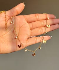 Butterfly charm neckpiece_img_0