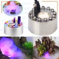 Ultrasonic Humidifiersr Mist Maker Fogger SS Body 12 LED Water Fountain Pond Air Humidifier For Egg Incubator Green House Baby Room_img_7