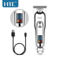 HTC AT-179 Beard Trimmer & Hair Clipper for Men | USB Fast Charging | ShopX_img_0