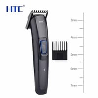 HTC AT-522 Beard Trimmer for Men | Rechargeable | Adjustable Cutting | ShopX_img_2