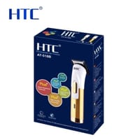 HTC AT-518B Rechargeable Hair Trimmer | 55 Mins Runtime | Chromium Steel Blades | ShopX_img_2