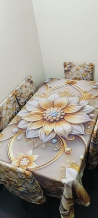 চমৎকার 3D প্রিন্টেড টেবিল ক্লথ সেট:_img_3