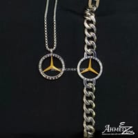 Mercedes Bracelet and Locket Combo (Silver Editon)_img_0