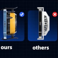 Memo DLA6 Yellow Monster 8w Mobile Phone Cooler Fan_img_18