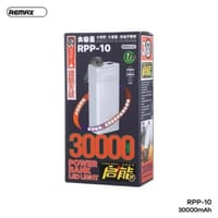 Remax CHINEN Series RPP-10 30000mAh Power Bank LED LIGHT with 2 Outputs 2 Inputs_img_0