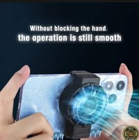 X16 Mobile Cooler For Gaming Uni Size Mini Cooling Fan for All Gaming Phon_img_0