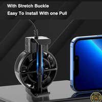 X16 Mobile Cooler For Gaming Uni Size Mini Cooling Fan for All Gaming Phon_img_3