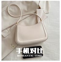 Solid soft mini shoulder bag_img_6