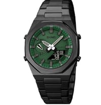 SKMEI Dual-Display Electronic Watch With Luminous Waterproof Steel Strap Fashion Business Wristwatches For Men 1816_img_5