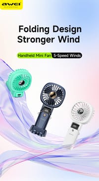 AWEI F37 Multifunctional Handheld Fan_img_0