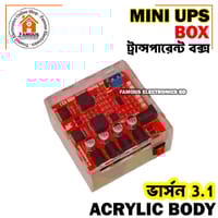 Box For DIY Router Power Bank- Mini Router UPS Borad Box - Only Box Acrylic Body (Circuit Not included)_img_5