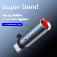 USB‑C Mini Lighter (Tungsten Wire, Blow‑to‑Ignite)_img_1