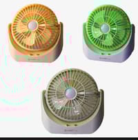 JY SUPER Portable Led Light With Mini Fan_img_2