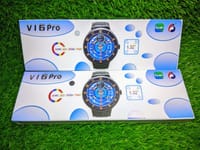V16 Pro Smart watch (Round Shape) - স্টাইল, স্মার্টনেস আর হেলথ ট্র্যাকিং একসাথে!_img_0