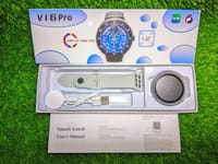V16 Pro Smart watch (Round Shape) - স্টাইল, স্মার্টনেস আর হেলথ ট্র্যাকিং একসাথে!_img_3