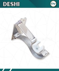 ১ জোড়া স্টেইনলেস স্টিলের পর্দার ক্লাম সিংগেল পর্দার পাইপ হোল্ডার ৪টি ফুটার হেভি সাইড ক্লাম্প ১ ইঞ্চি পাইপের জন্য_img_2