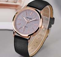 Leather Ladies Watch (pink) Yoloko_img_0