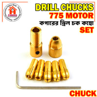 Small Electric Drill Bit Collet Micro Twist Drill Chuck Set 0.5-3.0mm_img_7