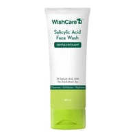 WishCare 2% Salicylic Acid with AHA, GreenTea, & TeaTree For Oliy Skin & Acne- Face Wash - 100 ml_img_0