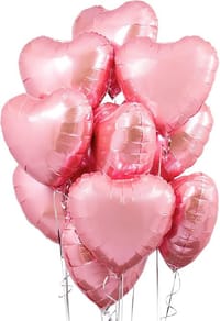 18inch Foil Heart Balloons No Air / No Helium_img_6