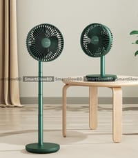 JISULIFE FA13P Rechargeable Desk Fan 8000mAh- Green Color_img_0