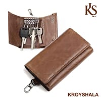 KROYSHALA Unisex Key Ring Holder Folding Key Ring For Bikers , Key Ring For Lockers Wallet For Men_img_1