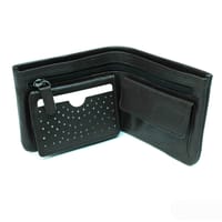 Kroyshala Men's Leather Wallet – Slim Bifold Design – Brown – Genuine Leather_img_0