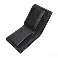 Kroyshala Men's Leather Wallet – Slim Bifold Design – Brown – Genuine Leather_img_5