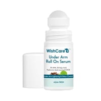 WishCare Underarm Roll On Serum - 5% AHA & 3% Kojic for Brightening & Odour Control - Roll On Deo for Women & Men- Long Lasting Aqua Fragrance - 50ml_img_0