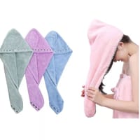 Super Soft Microfiber Hair Towel_img_0