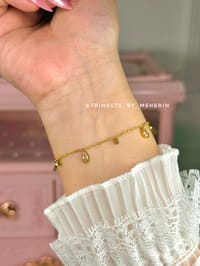 Water drop tassel bracelet_img_1