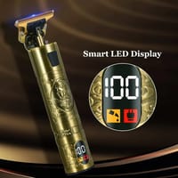 Vintage T9 Type-C Electric Hair Clipper & Beard Trimmer | LCD Display | ShopX_img_2