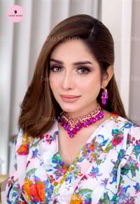 Rose Gold Luxury Party Necklace Set+ Bracelet_img_3