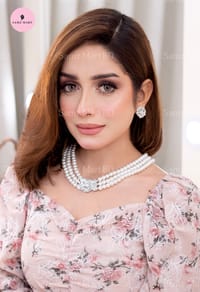 Ultra Luxury Pearl Necklace Set + Bracelet_img_2