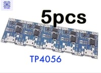 TP4056 5pcs 1A Battery Charging Module with Protection-Micro B USB_img_0