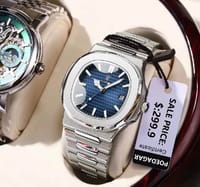 POEDAGAR Luxury Watch Business Waterproof Male Clock Luminous Date Stainl_img_3