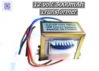 3Amp 12V Transformer 12V-0-12V 3000mA Input AC 220V 50Hz Output DC 12 Volt 3A Step Down Transformers For Power Supplies Adapters Electronics Project DIY_img_0