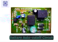 Auto Cut Circuit DC 12V Auto Cutoff Double Relay For DC 12v Battery Charger & Protection Circuite_img_0