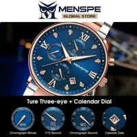 💥MENSPE High-grade Waterproof Six Stitches Luminous Calendar Watch_img_6