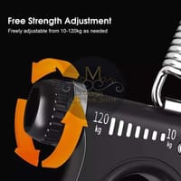 💥Outtobe Hand Gripper 10-120KG Adjustable Hand Exerciser Grip Strength Trainer Automatic Counting Hand Spring Gripper_img_3