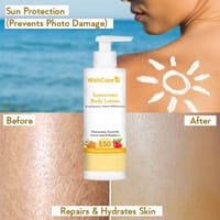 WishCare Sunscreen Body Lotion SPF 50 PA+++ 200 ml_img_3