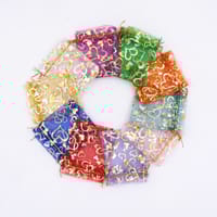 13x18cm Big Size Heart Shaped Gift Pouch bag 5x7inc_img_0