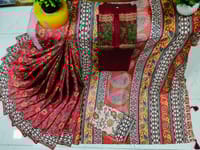 Sharee Panjabi Couple with Blouse Piece_img_0