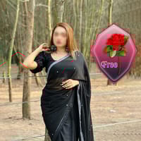 𝐅𝐫𝐞𝐞 𝐑𝐨𝐬𝐞 𝐅𝐥𝐨𝐰𝐞𝐫-Main materials georgate stone saree_img_0